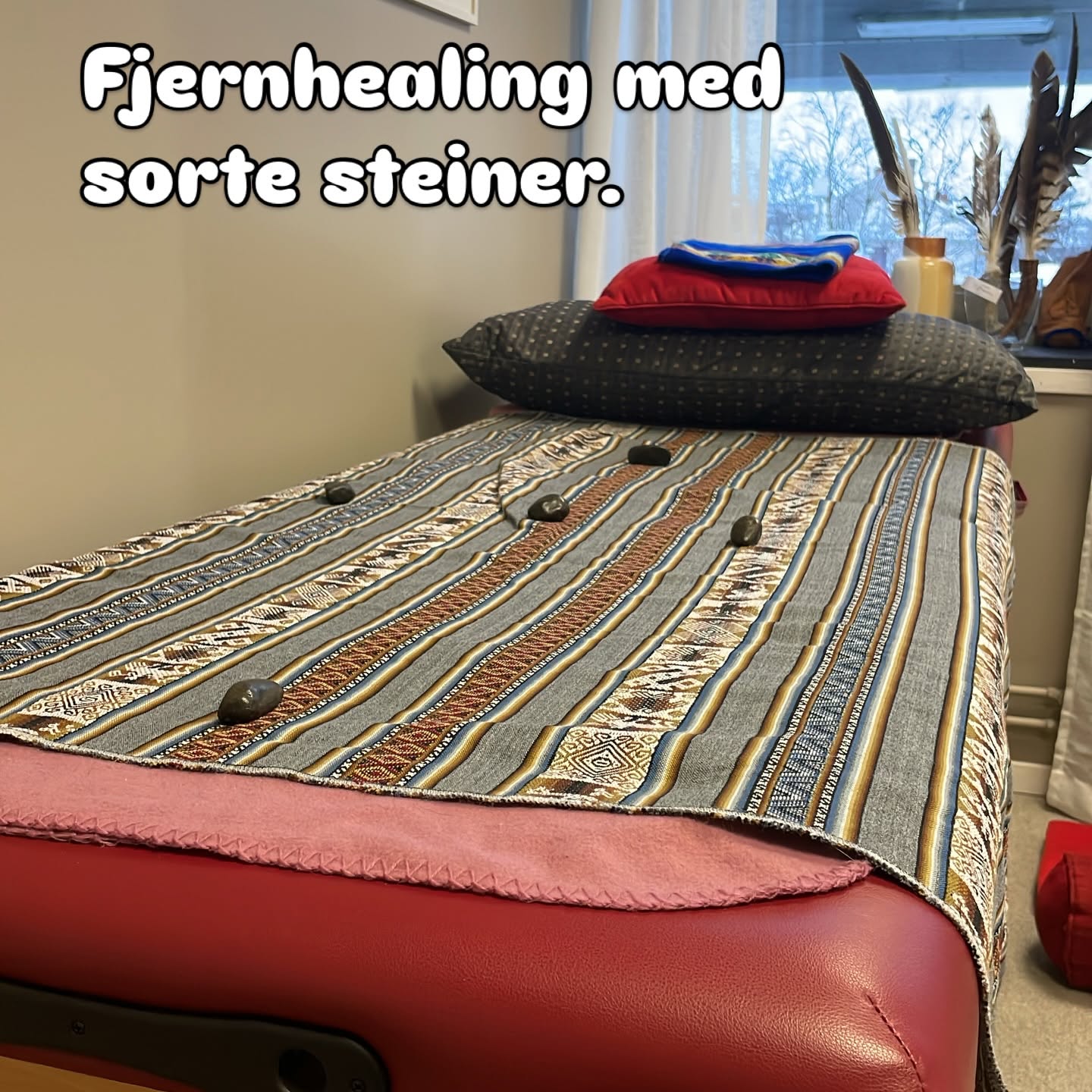 fjernhealing med sorte steiner